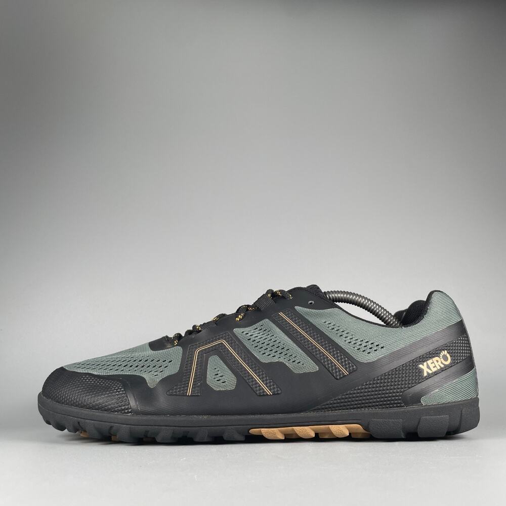 Xero Mesa Trail II Mens 11.5 Green Black Athletic Running Shoes Casual Sneakers